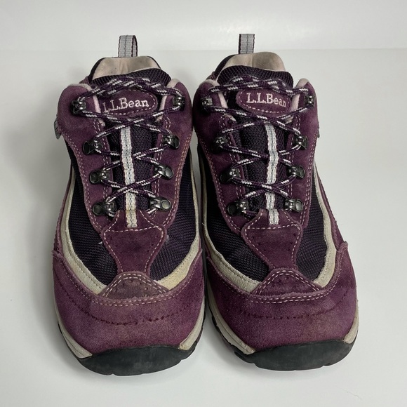 L. L. Bean Hiking Walking Trail Shoes 7.5 Purple - Picture 2 of 9